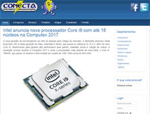 Tablet Screenshot of conectainformatica.com.br